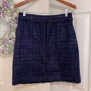 Banana Republic Tweed Pattern Pencil Skirt